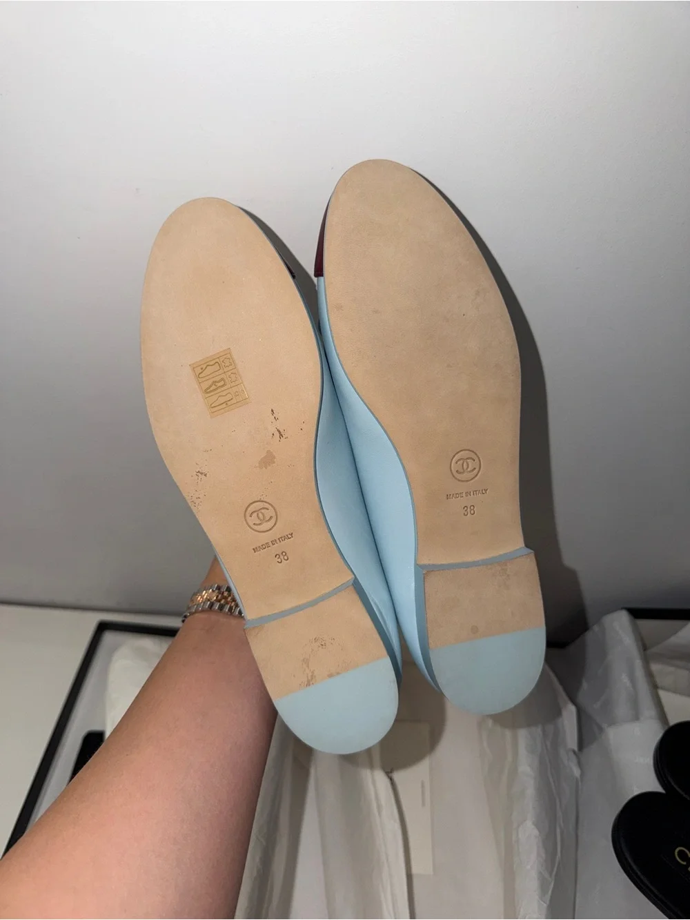 CHANEL sizes 38